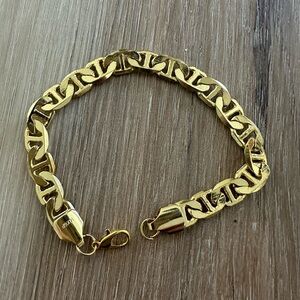Classic 14KGP Link Bracelet
